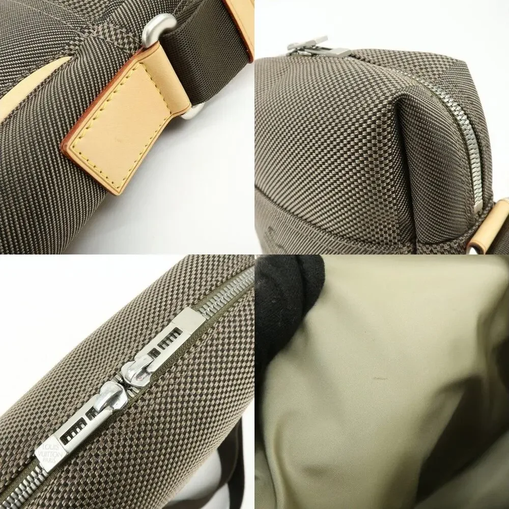 Louis Vuitton Damier Geant Citadin Crossbody Bag Brown
